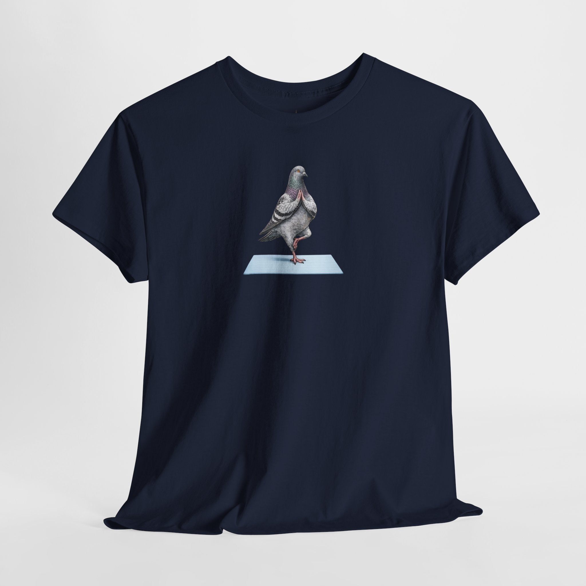 Customizable Central Park NYC Pigeon T-Shirt | Yoga Tee