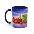 Colorful Midtown Manhattan Skyline NYC Accent Coffee Mug