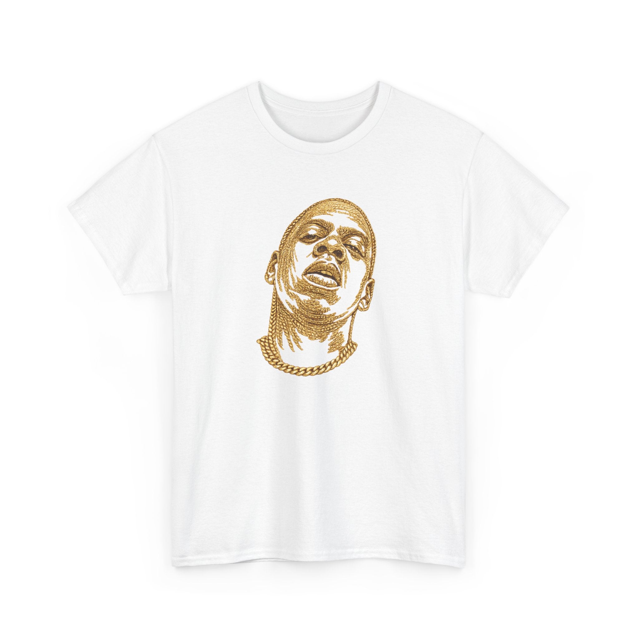 Gold Chain Jay Z T-Shirt    NYC Music Hova Sean Carter Tee