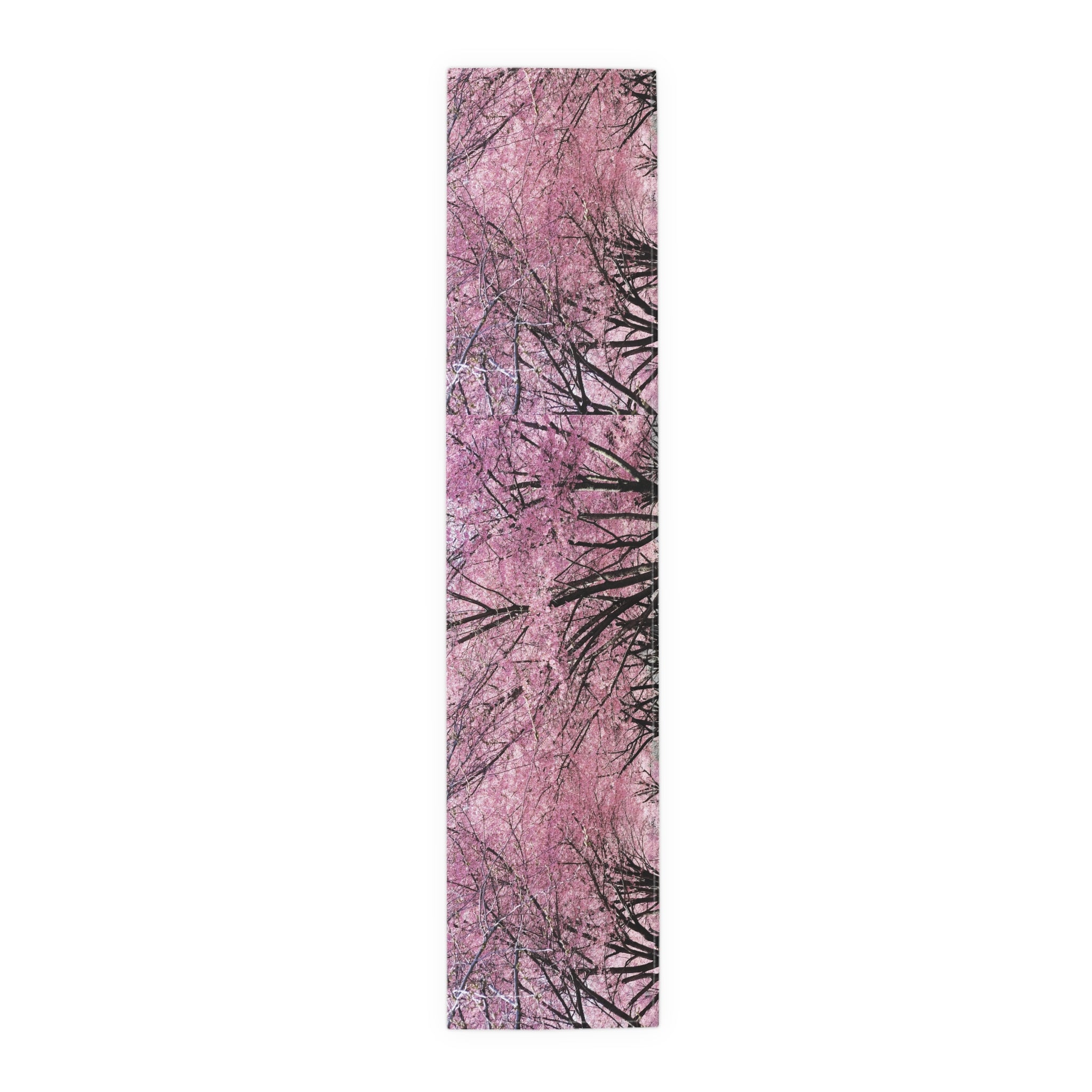 Flushing Meadows Corona Park Cherry Blossoms Table Runner — Queens Flowers Dining Table Decor