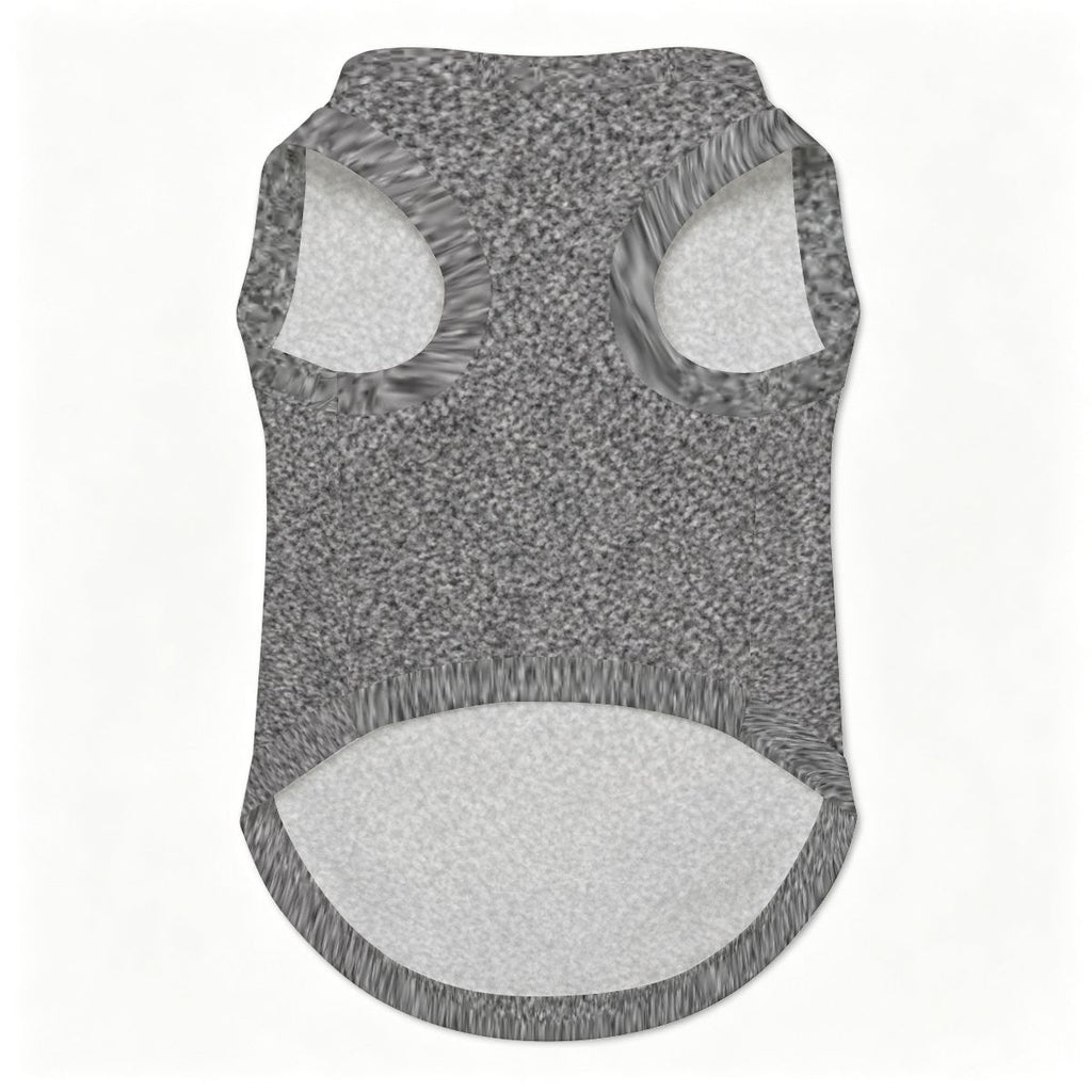 Financial District Gray Polyester Small Dog Vest   FiDi Finance Bro Dog