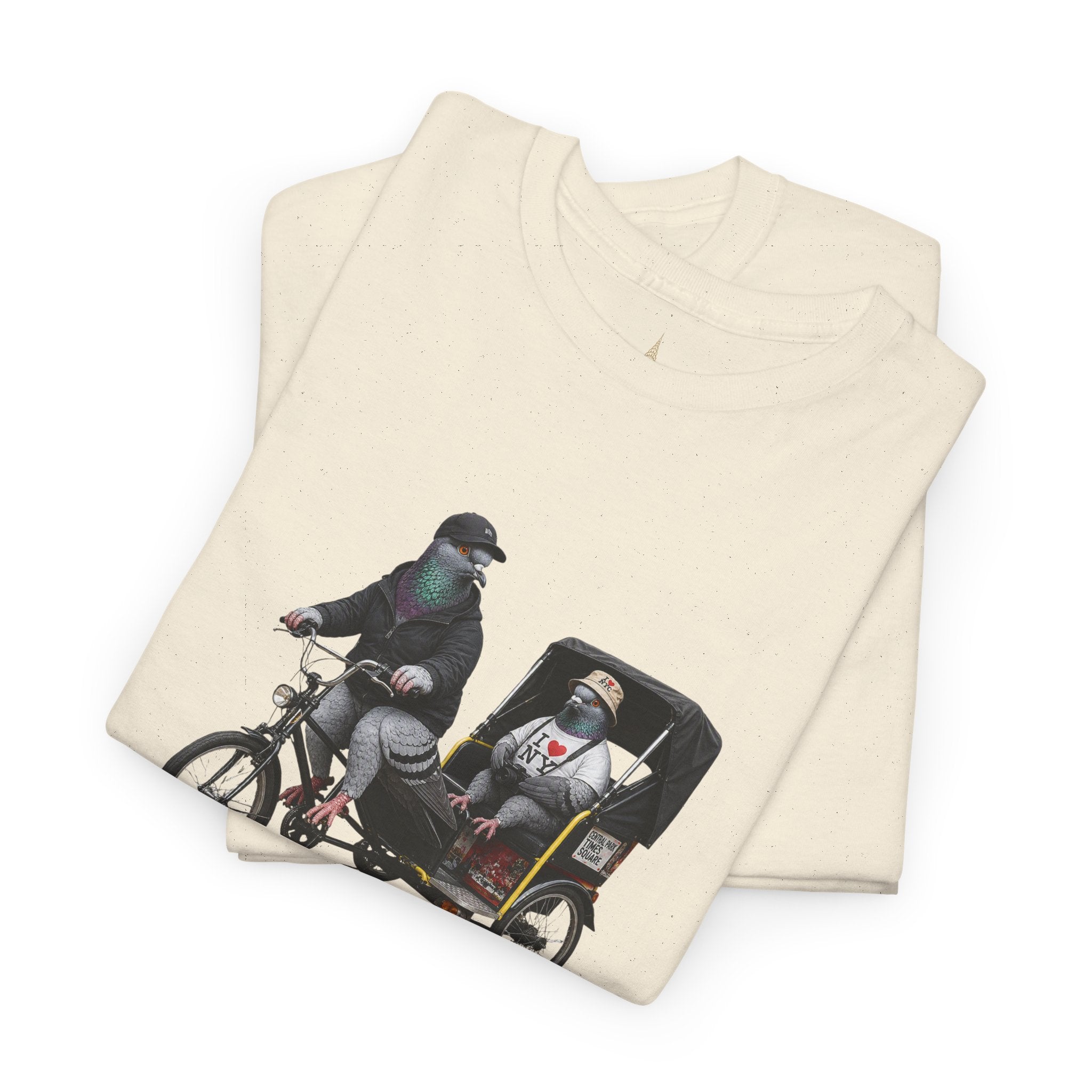 Customizable Times Square NYC Pigeon T-Shirt | Baseball Fan Tee
