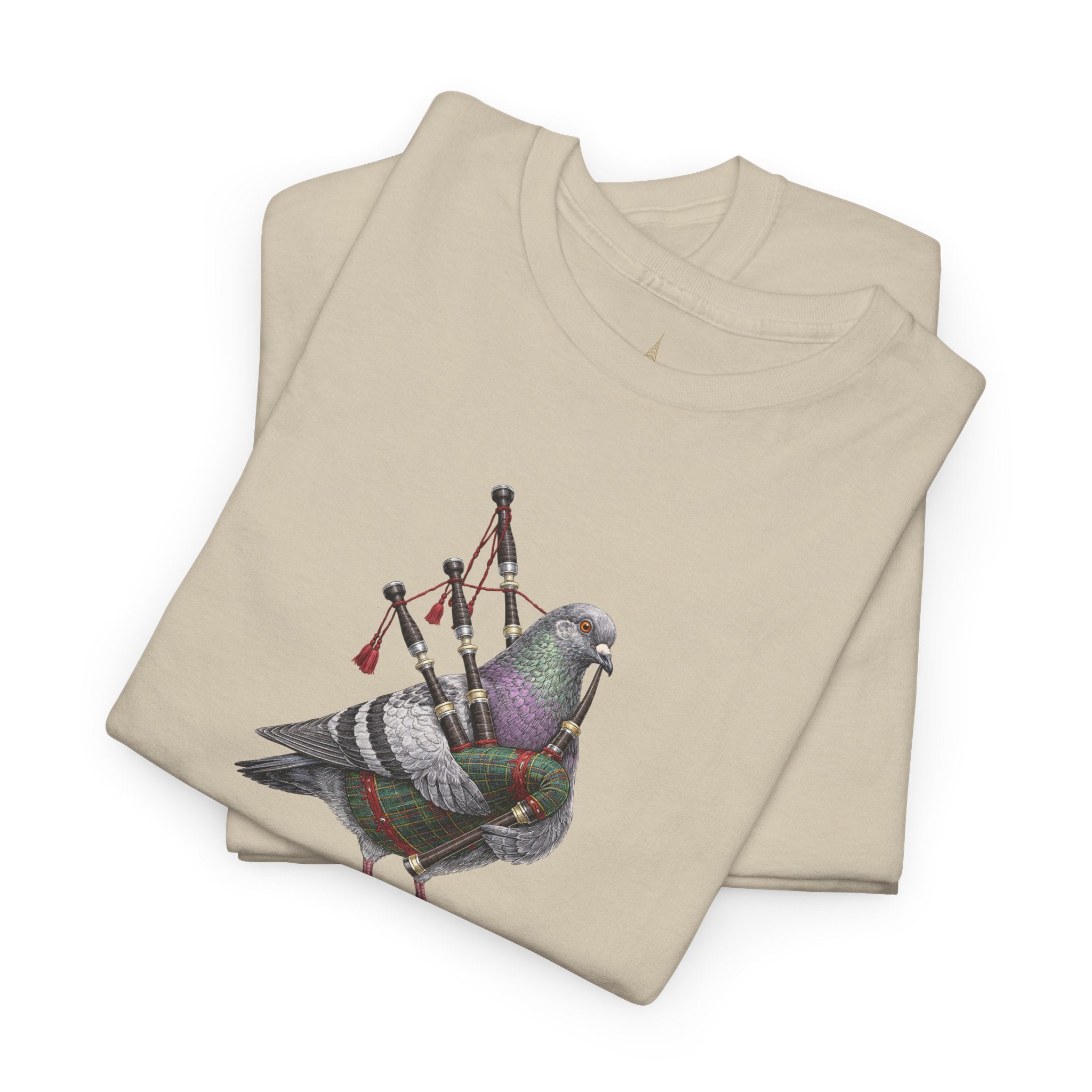 Customizable Woodlawn NYC Pigeon T-Shirt | Bagpiper Tee