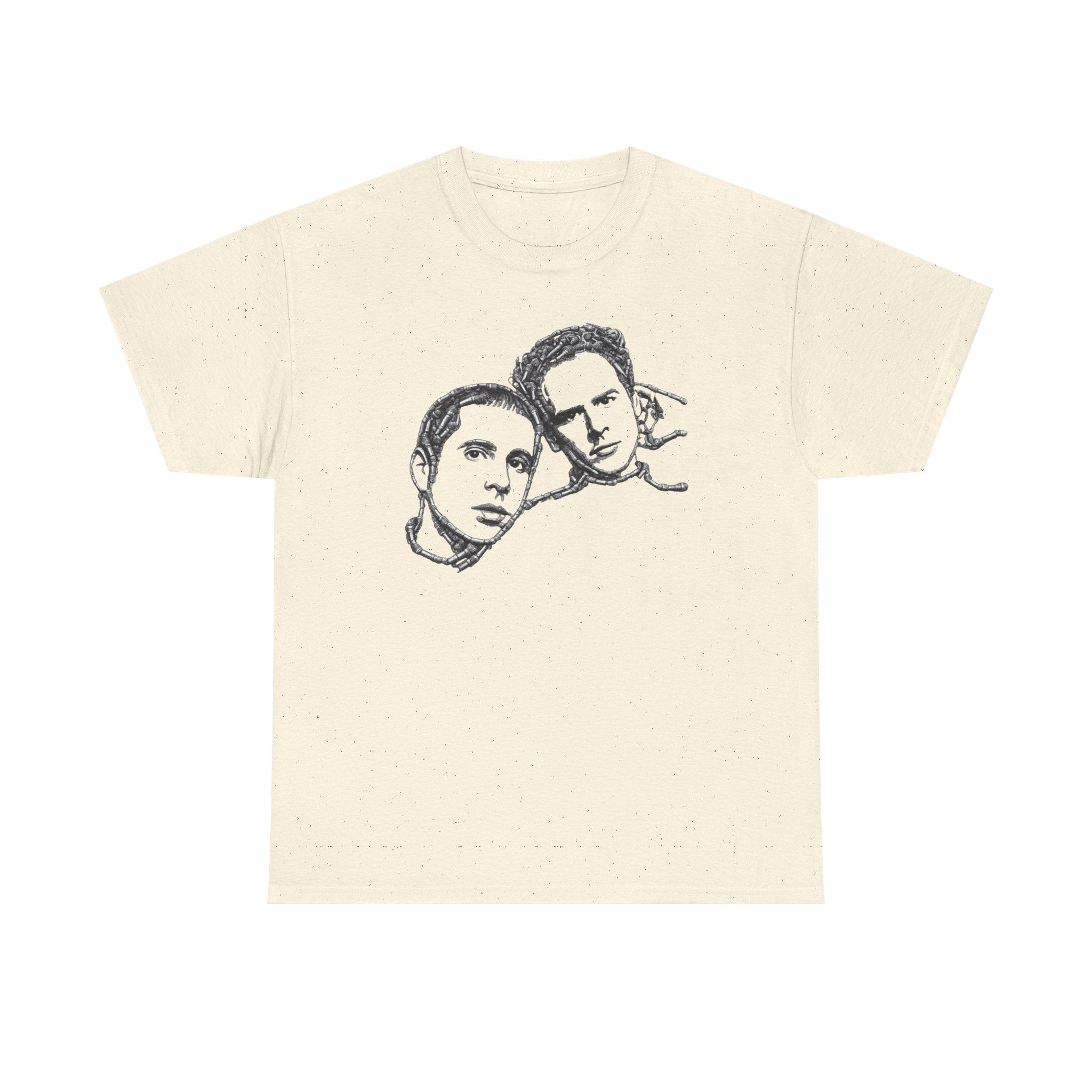 Microphone Simon and Garfunkel T-Shirt    NYC Music Paul Simon Art Garfunkel Tee