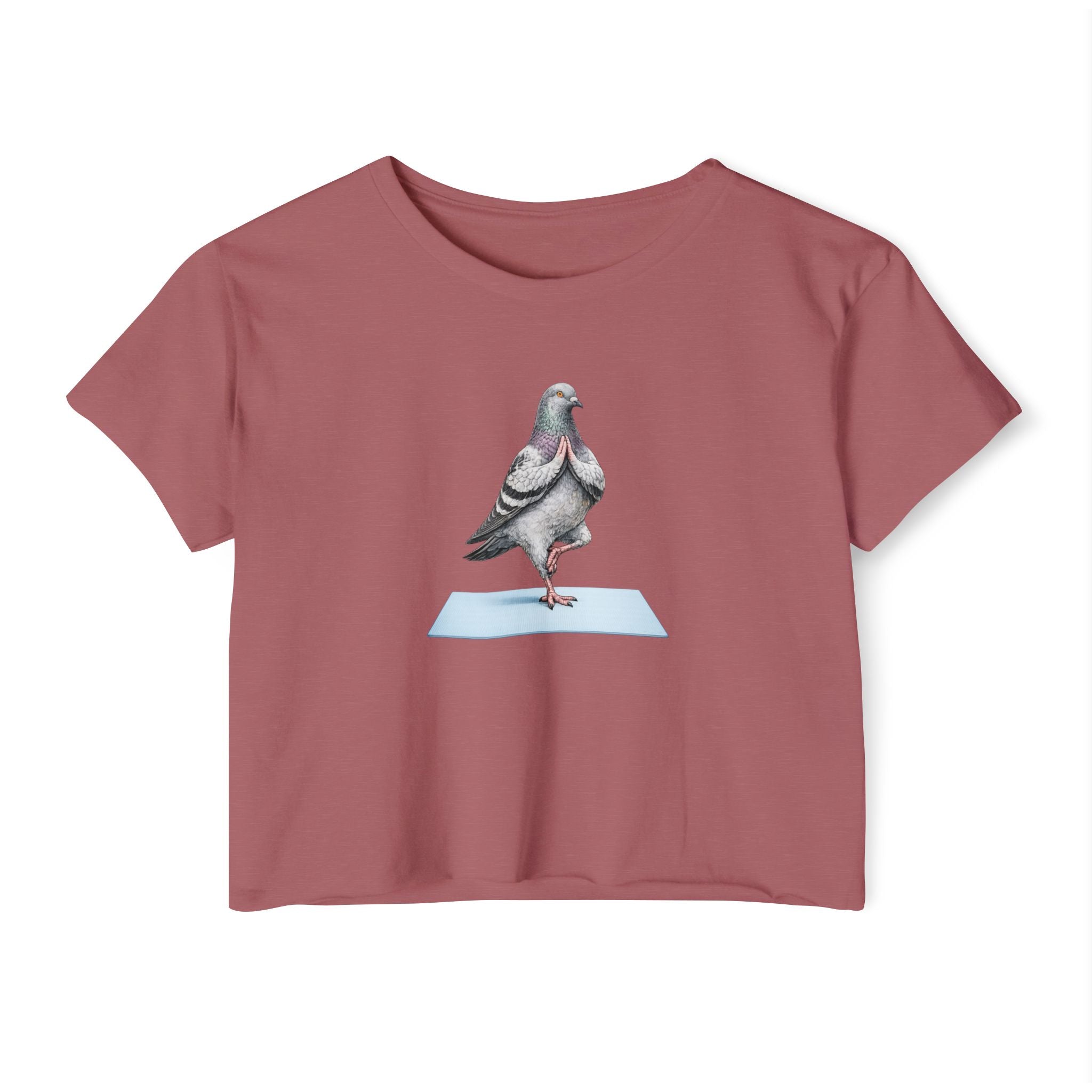 Customizable Central Park NYC Pigeon Crop Top
