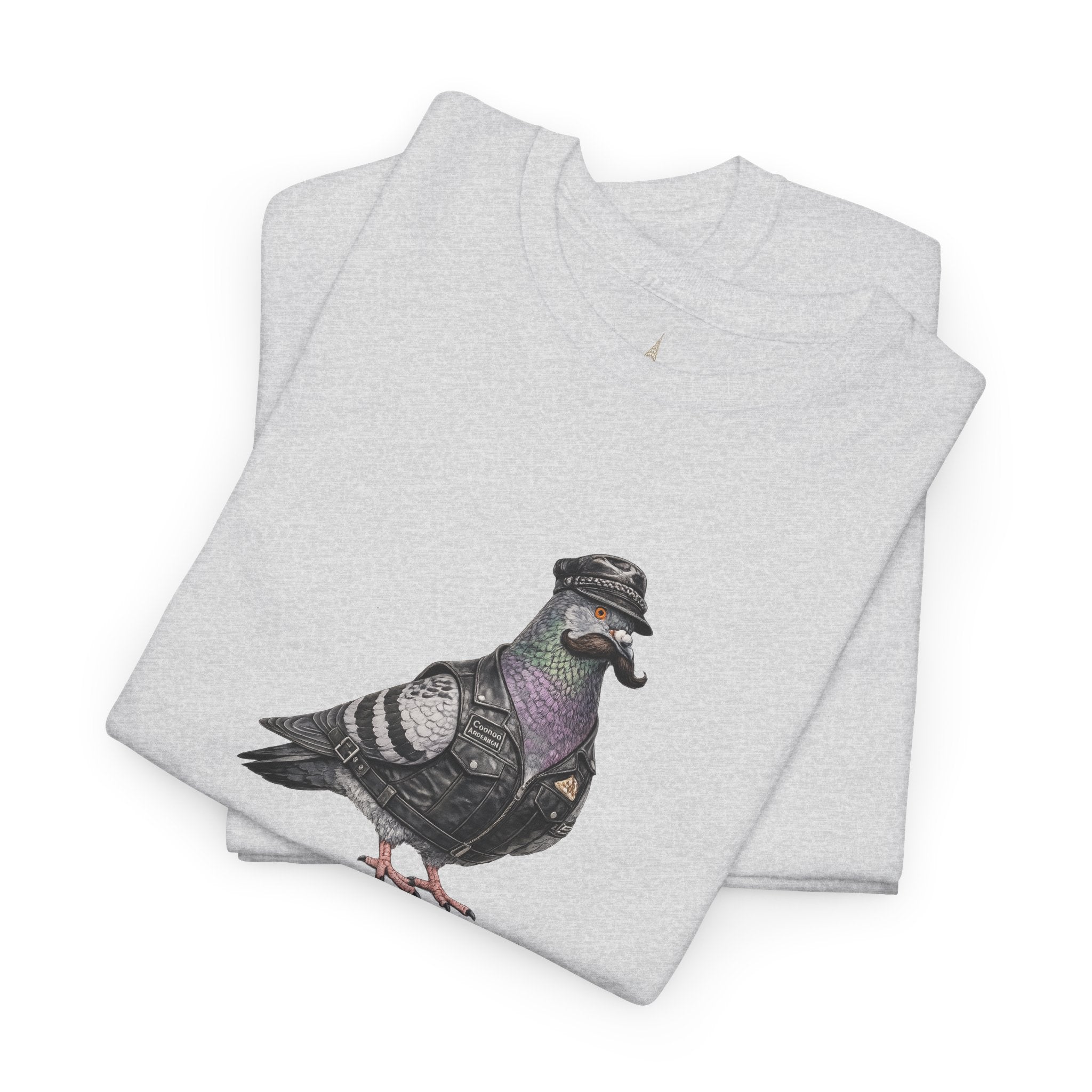 Customizable Chelsea NYC Pigeon T-Shirt | Motorcycle Rider Tee