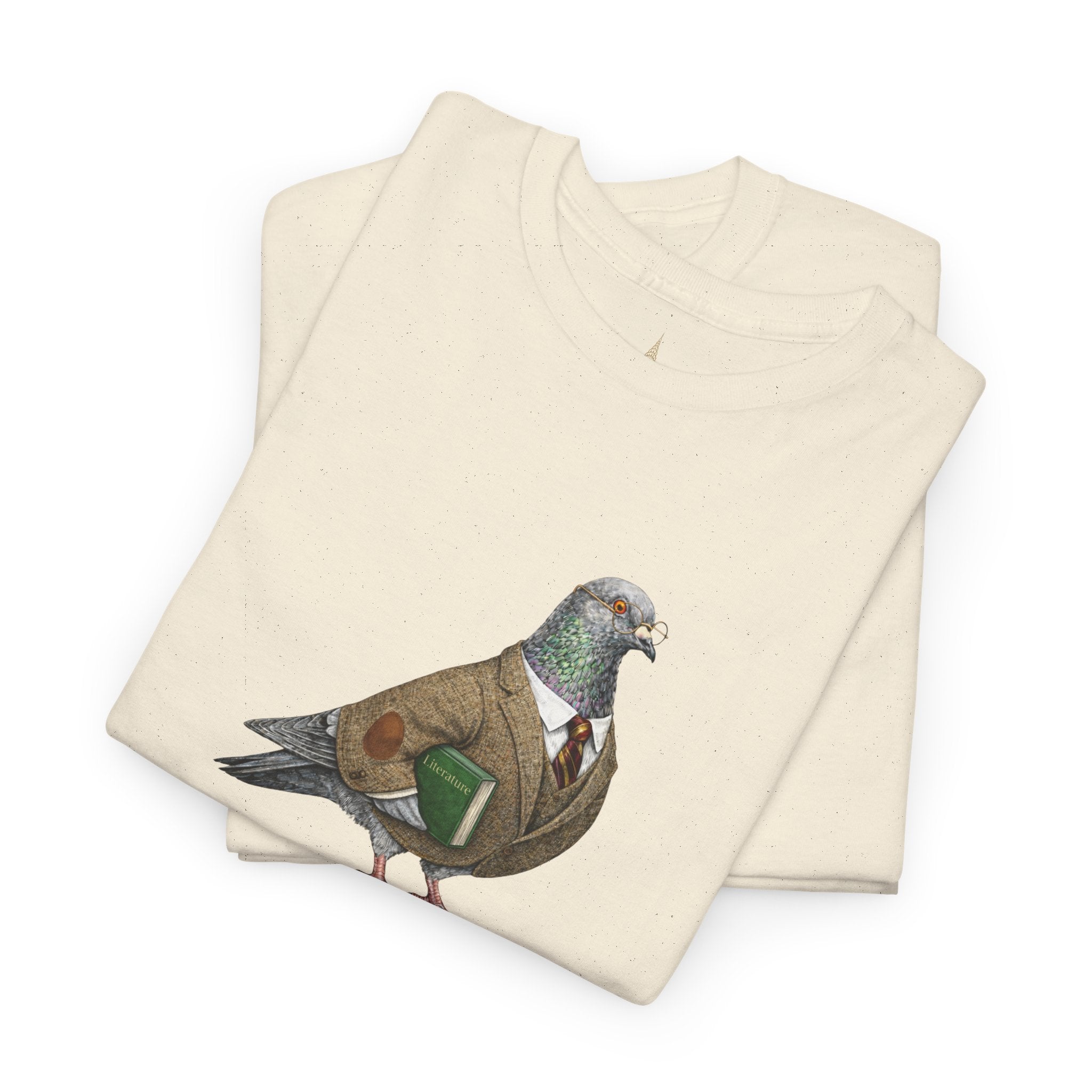 Customizable Morningside Heights NYC Pigeon T-Shirt | University Professor Tee