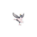 Lincoln Square NYC Pigeon Magnet | Bunhead Ballerina Bird Lover Fridge Magnet