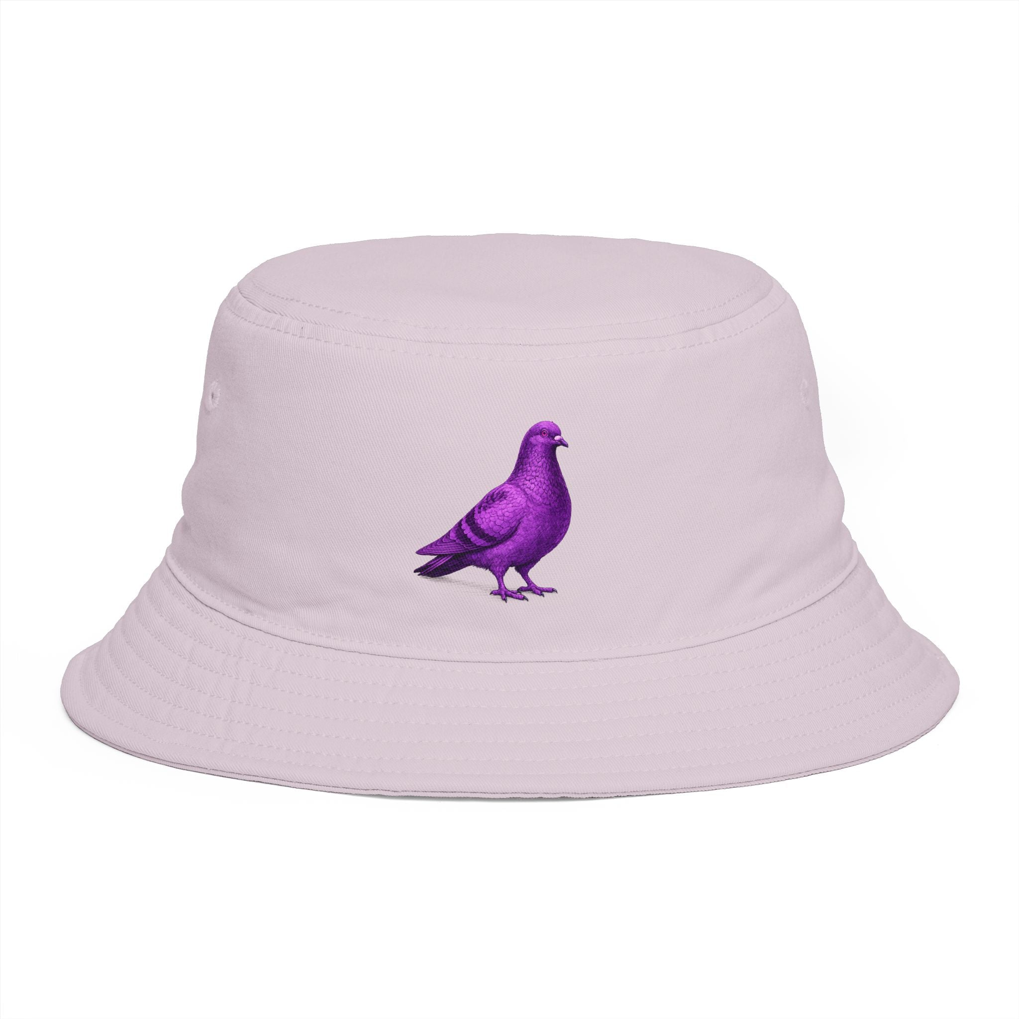 NYC Purple Pigeon Bucket Hat | Bird Lovers