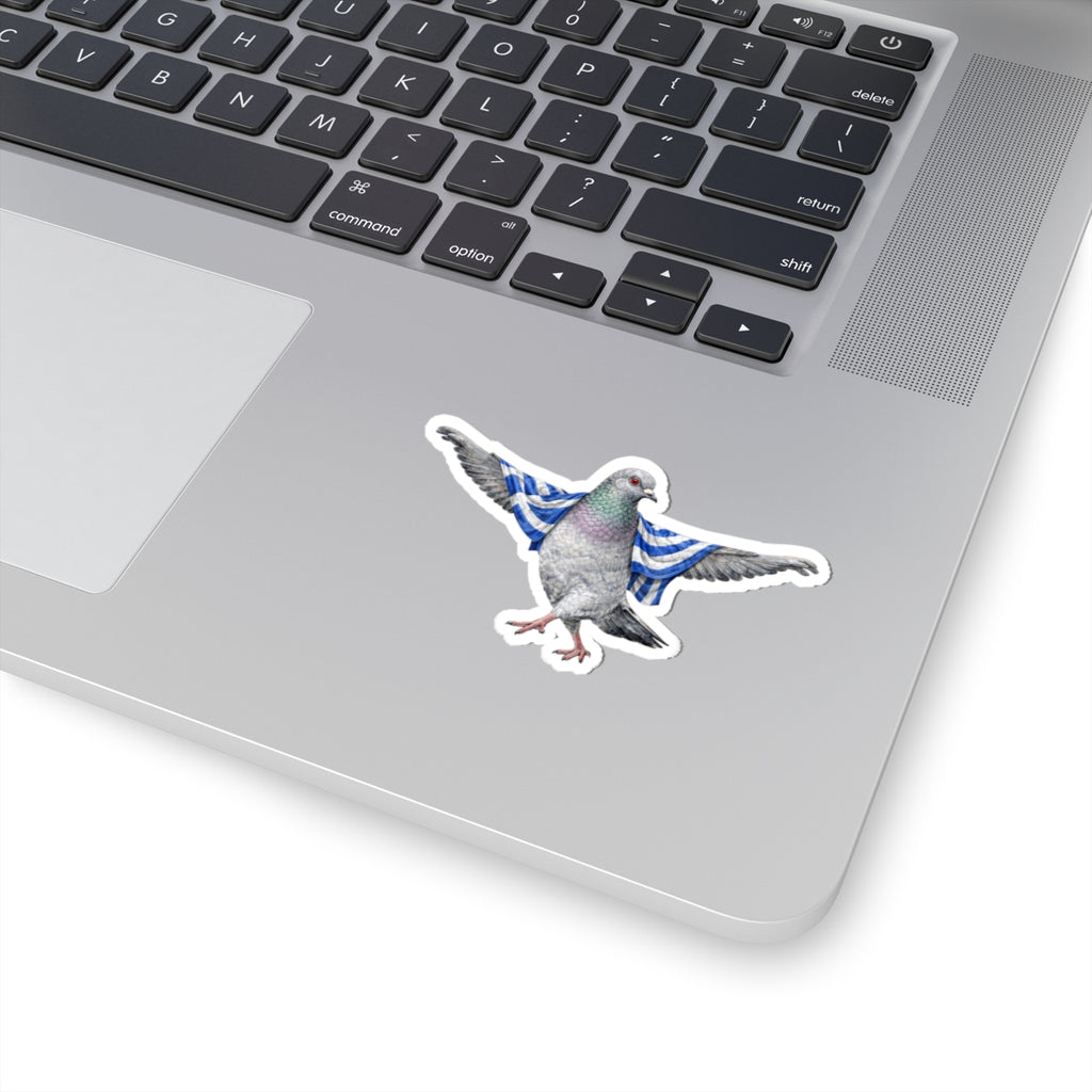 Astoria NYC Pigeon 3" x 3" Sticker
