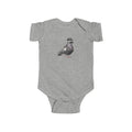 Customizable Chelsea NYC Pigeon Baby Onesie | New Yorker Reveal Infant Bodysuit