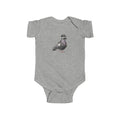 Customizable Chelsea NYC Pigeon Baby Onesie | New Yorker Reveal Infant Bodysuit