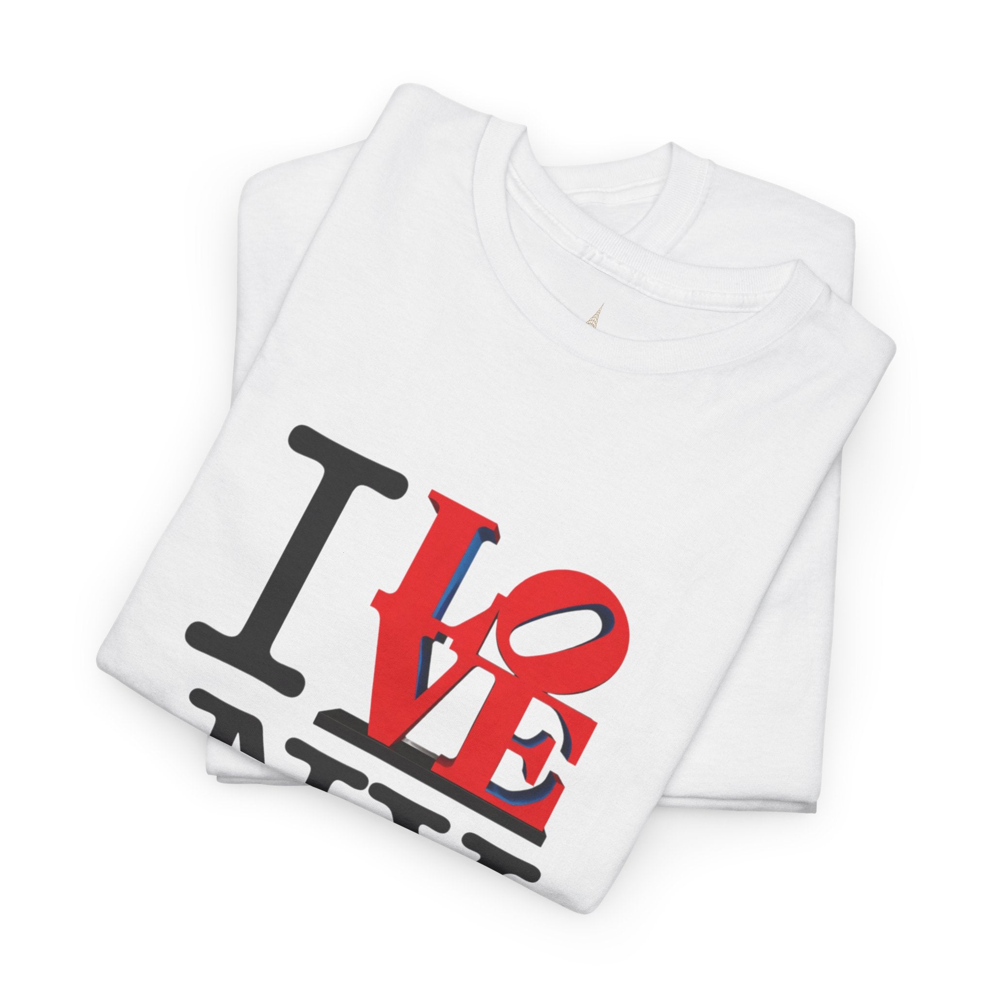 I Love NY Heavy Cotton Tee    NYC Gift Souvenir T-Shirt