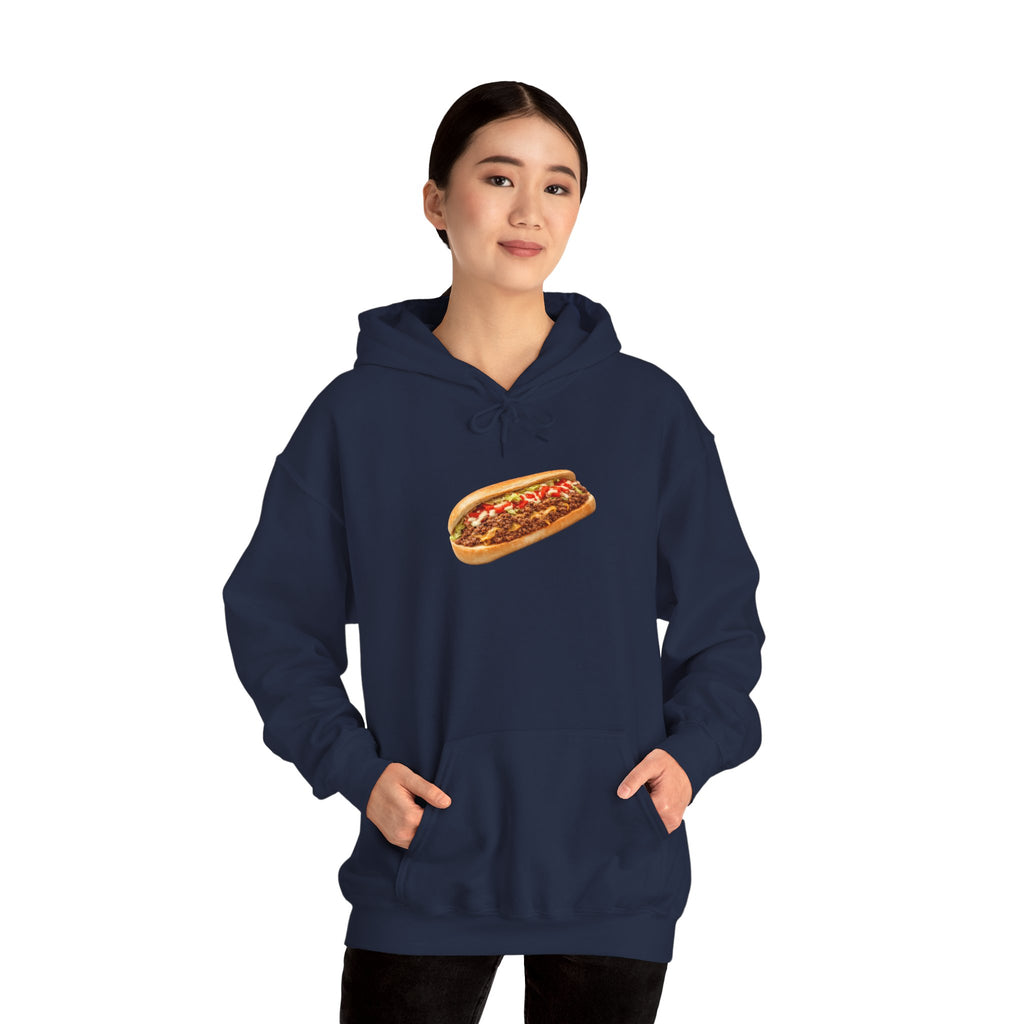 NYC Chopped Cheese Hoodie — New York Bodega Sandwich Hooded Pullover Sweatshirt
