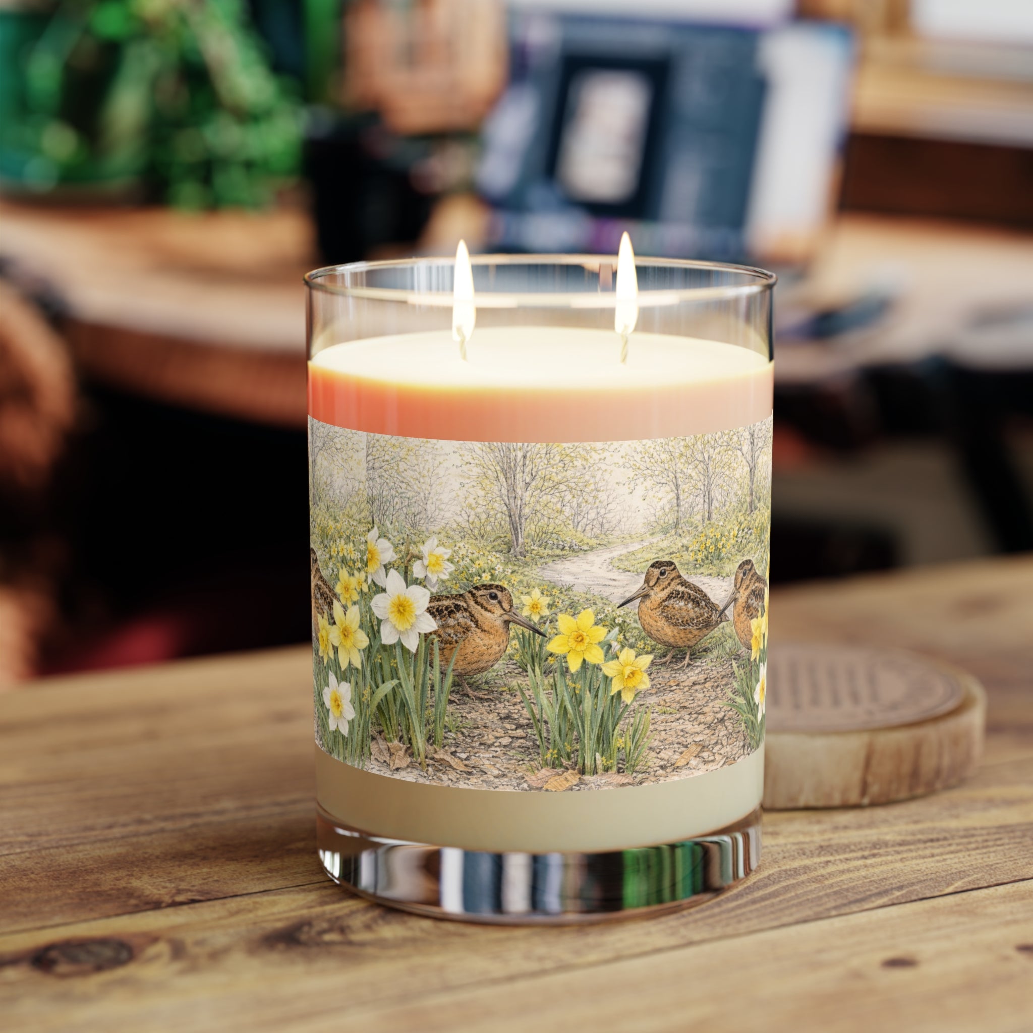 Bryant Park American Woodcock Candle — 11 oz Glass