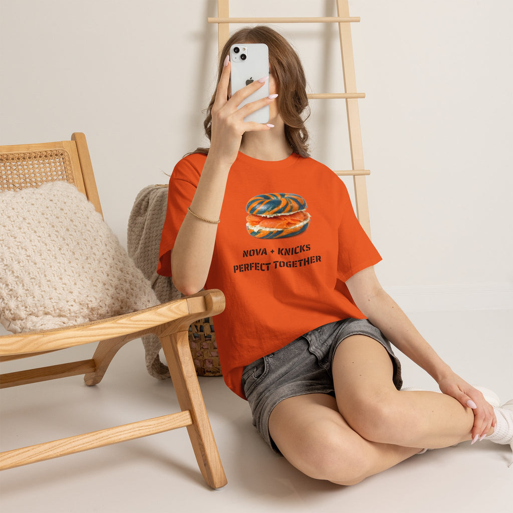 Nova Knicks Tee | New York Basketball Bagel T-Shirt