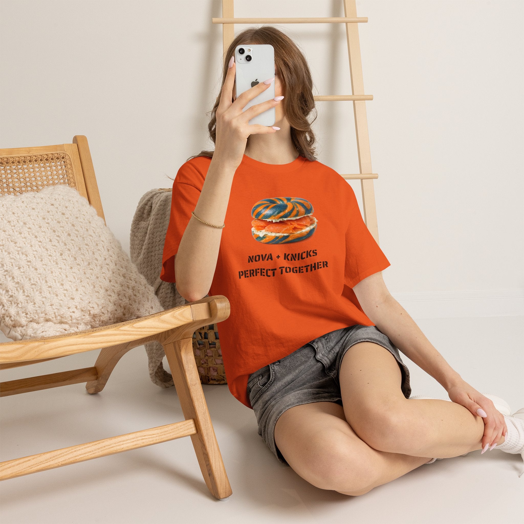 Nova Knicks Tee | New York Basketball Bagel T-Shirt