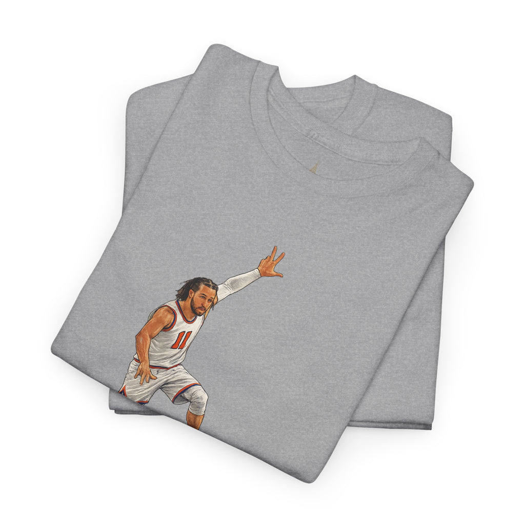 Jalen Brunson King of the Hill Top of the Heap Tee | New York New York Basketball T-Shirt