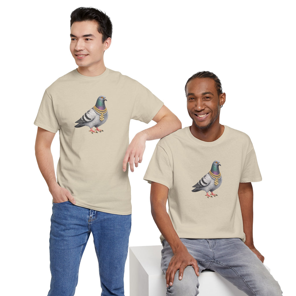 Customizable Diamond District NYC Pigeon T-Shirt | New York Jeweler Tee