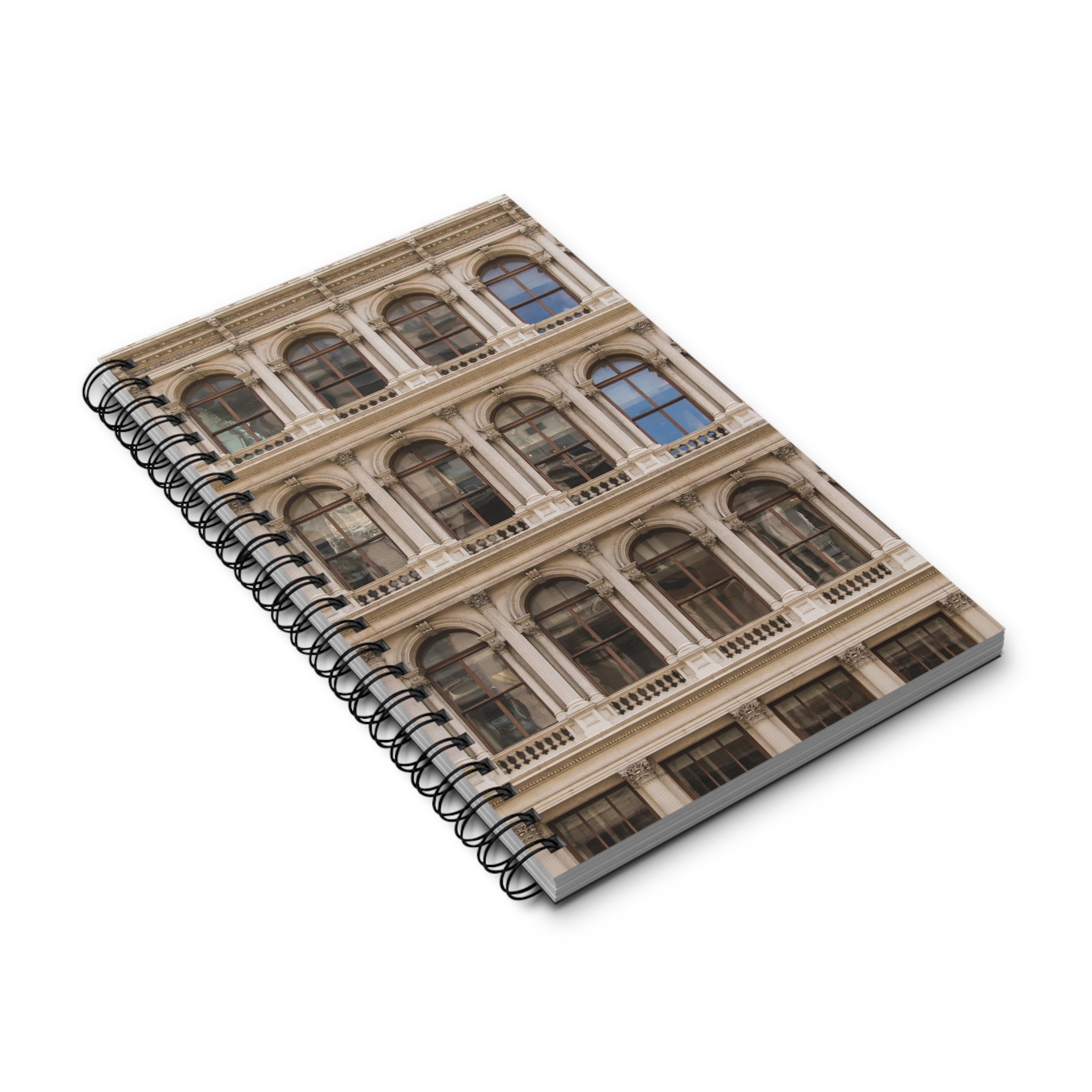 New York Cast Iron Building Spiral Journal NYC Architecture Notebook