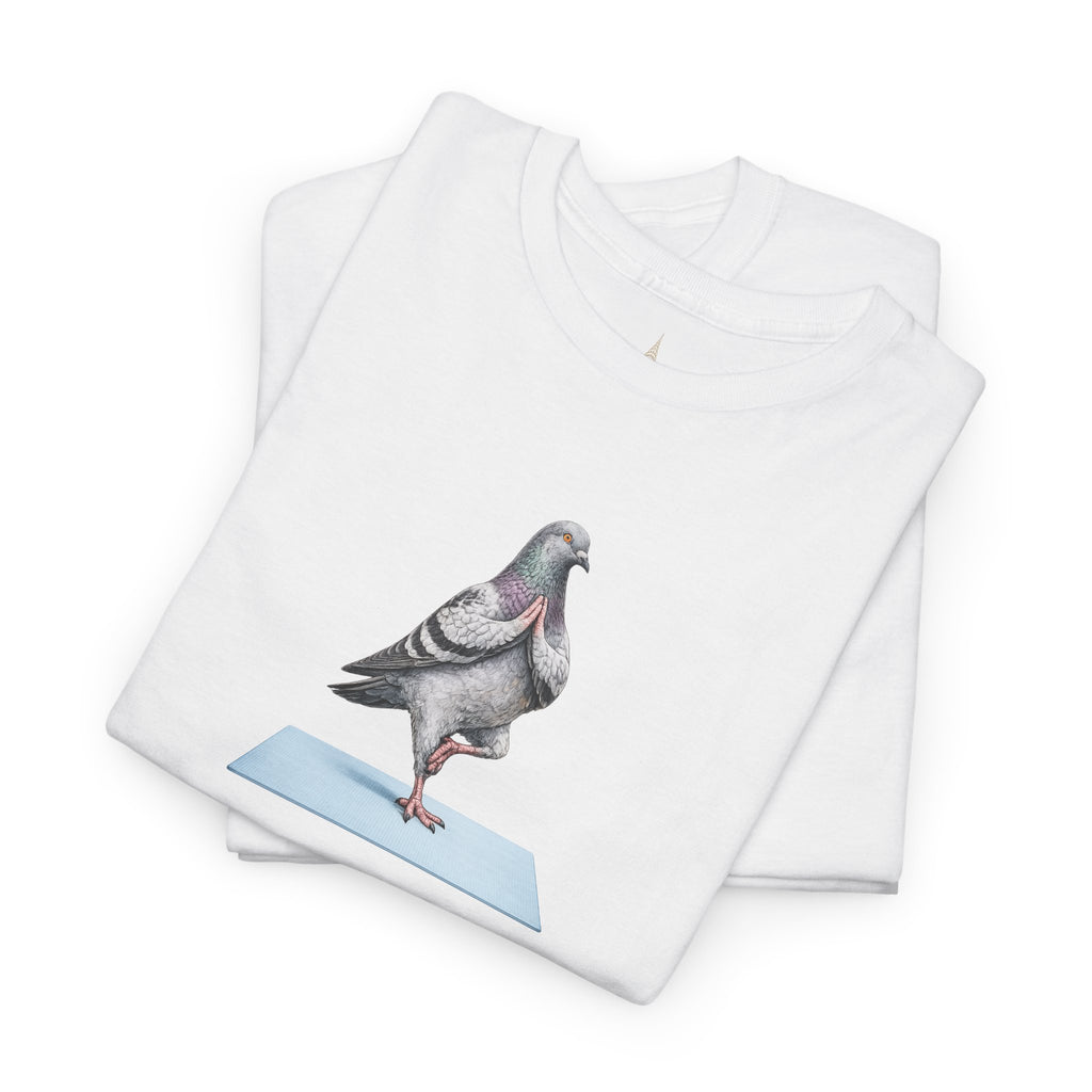 Customizable Central Park NYC Pigeon T-Shirt | Yoga Tee