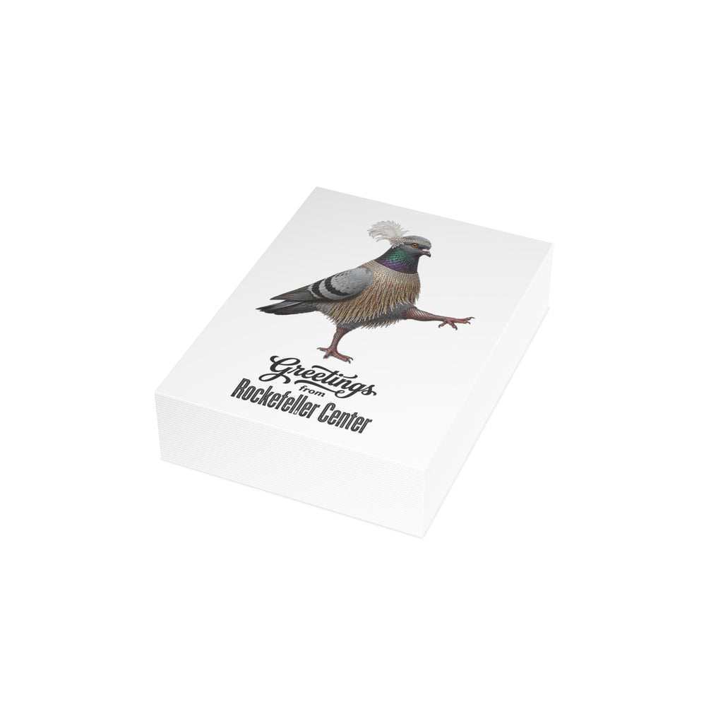 Rockefeller Center NYC Pigeon Postcard Bundle (envelopes included)