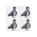 Koreatown NYC Pigeon Temporary Tattoos | K-Pop Star Bird Lovers Tattoo Sheet
