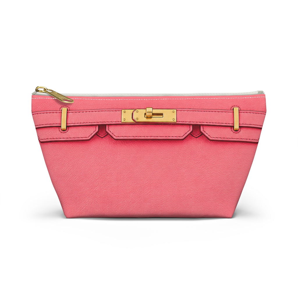 Canal Street Pink Makeup Bag —  T-Bottom Travel Bag