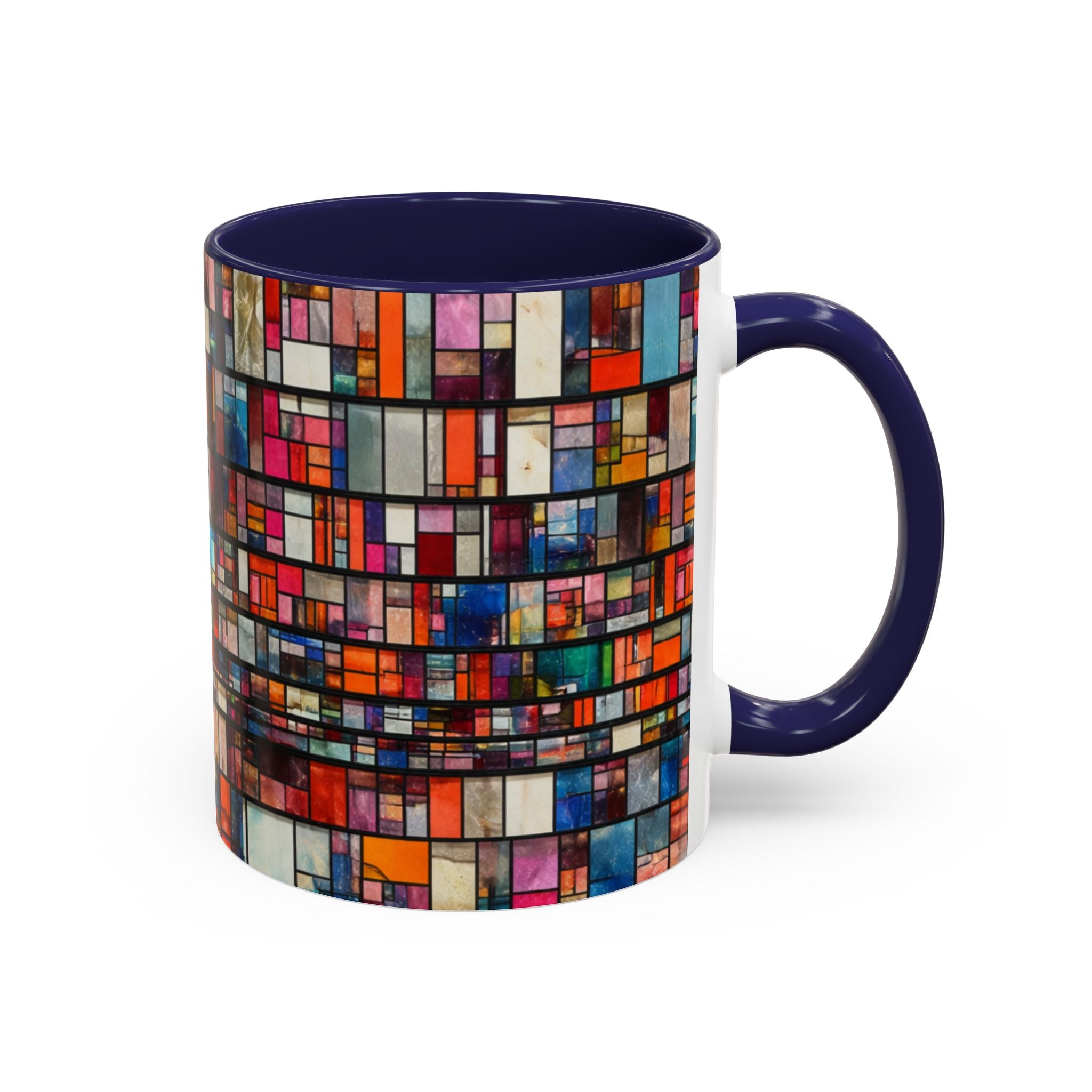 DUMBO Brooklyn Mosaic Water Tower Accent Coffee Mug 11oz