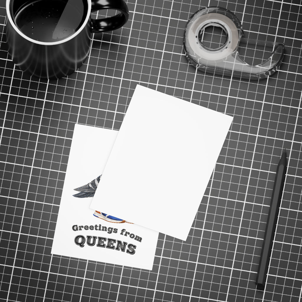 Paquete de postales de la paloma de Queens, Nueva York (sobres incluidos)