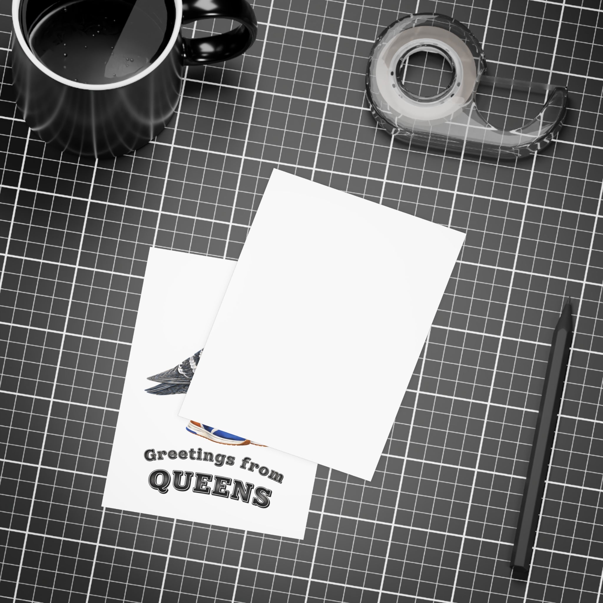 Paquete de postales de la paloma de Queens, Nueva York (sobres incluidos)