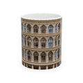 SoHo Cast Iron Building Mug | NYC Architecture Building Ceramic Mug