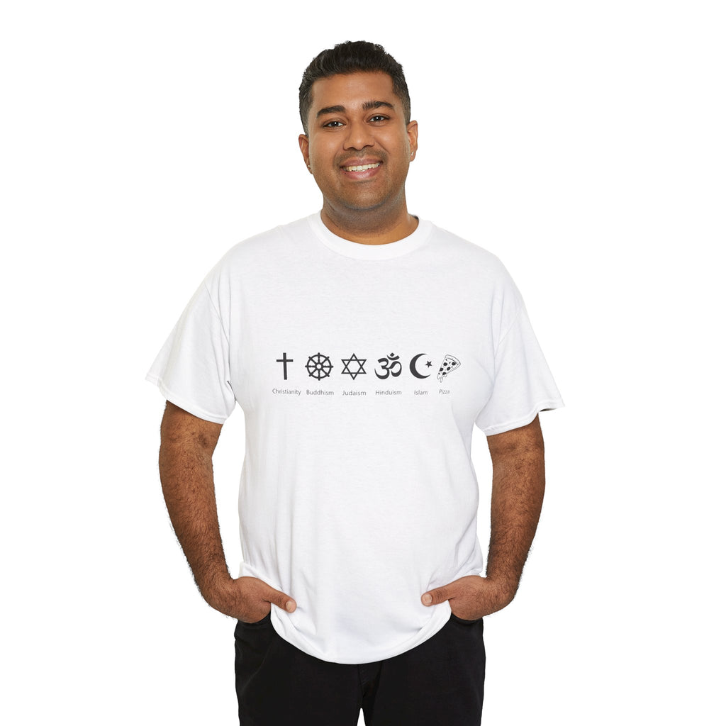 Pizza Is My Religion T-Shirt   I Believe In Pizza Tee