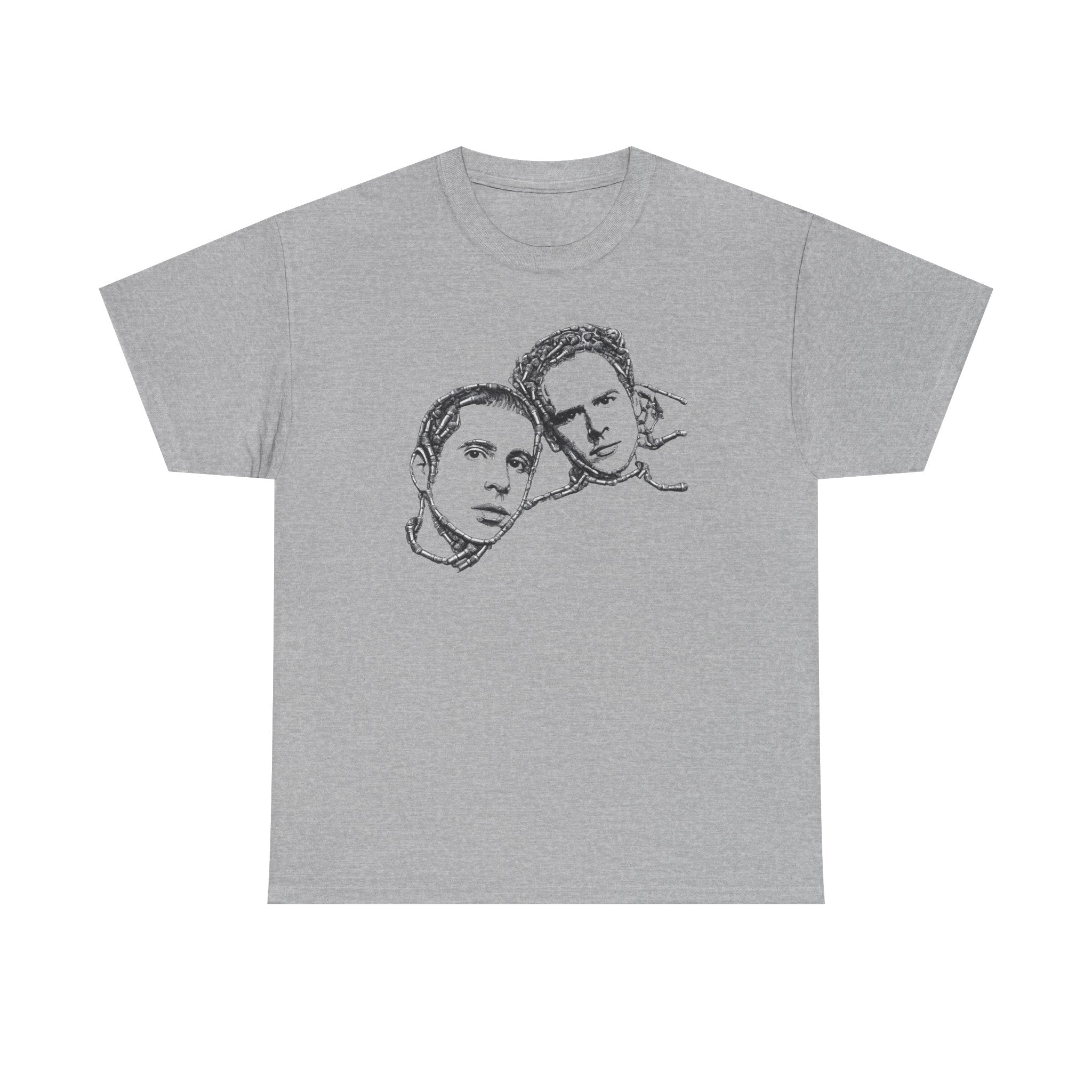 Microphone Simon and Garfunkel T-Shirt    NYC Music Paul Simon Art Garfunkel Tee