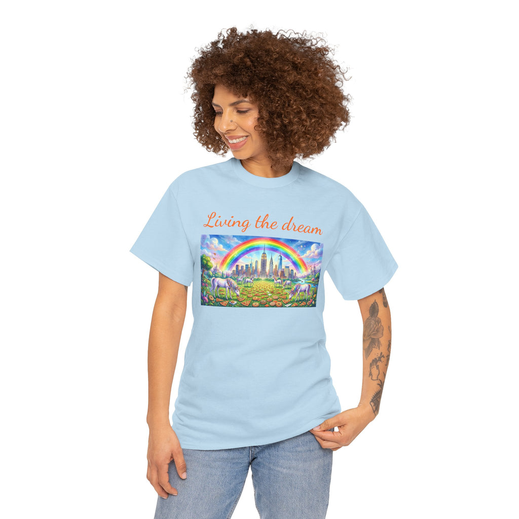 NYC Living The Dream T-Shirt | New York Is a Fairy Tale Tee
