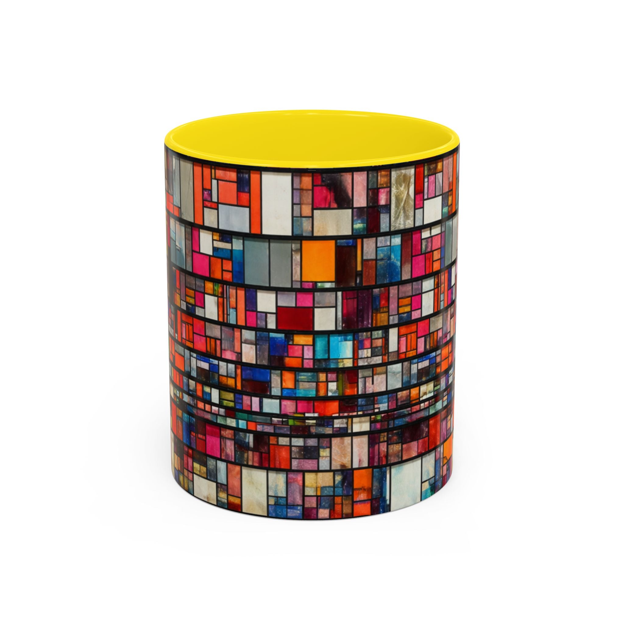 DUMBO Brooklyn Mosaic Water Tower Accent Coffee Mug 11oz