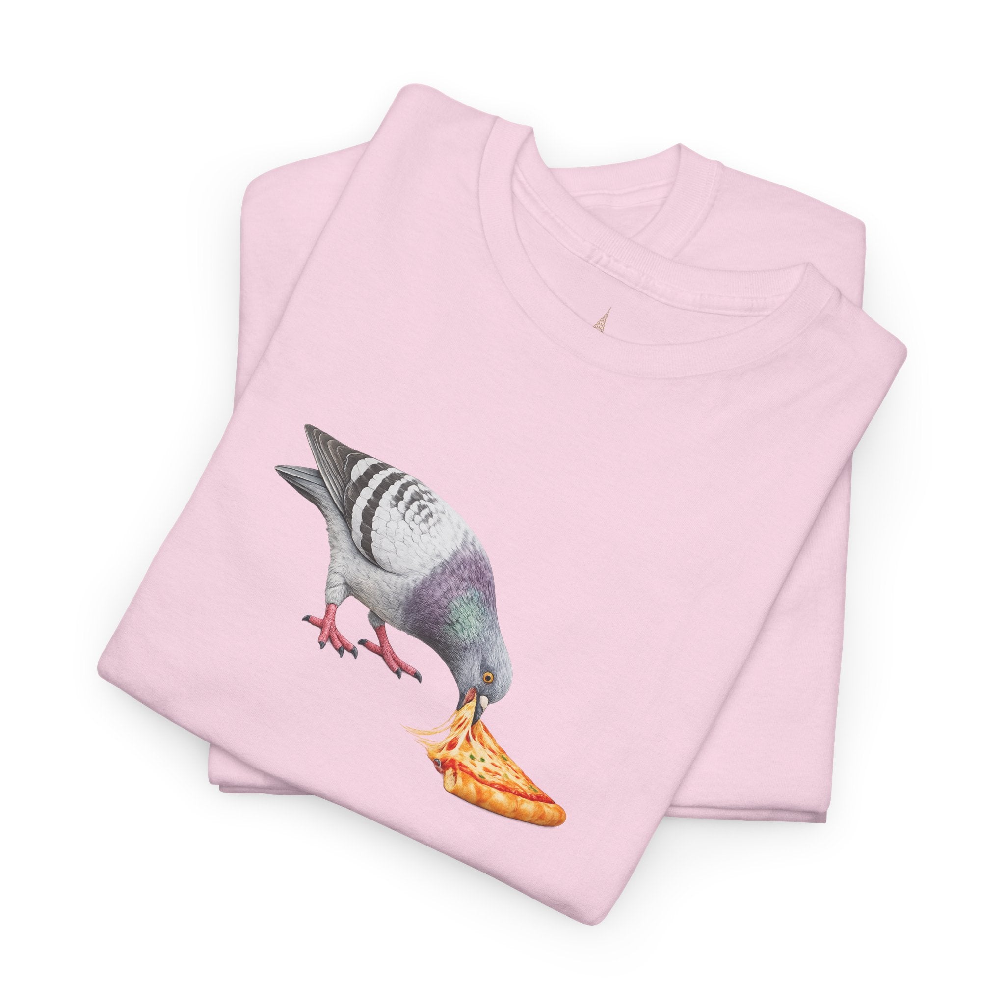 Customizable Little Italy NYC Pigeon T-Shirt | New York Pizza Lover Tee