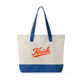 Knick and Knack Canvas Tote — Knickknack Zippered Market Bag