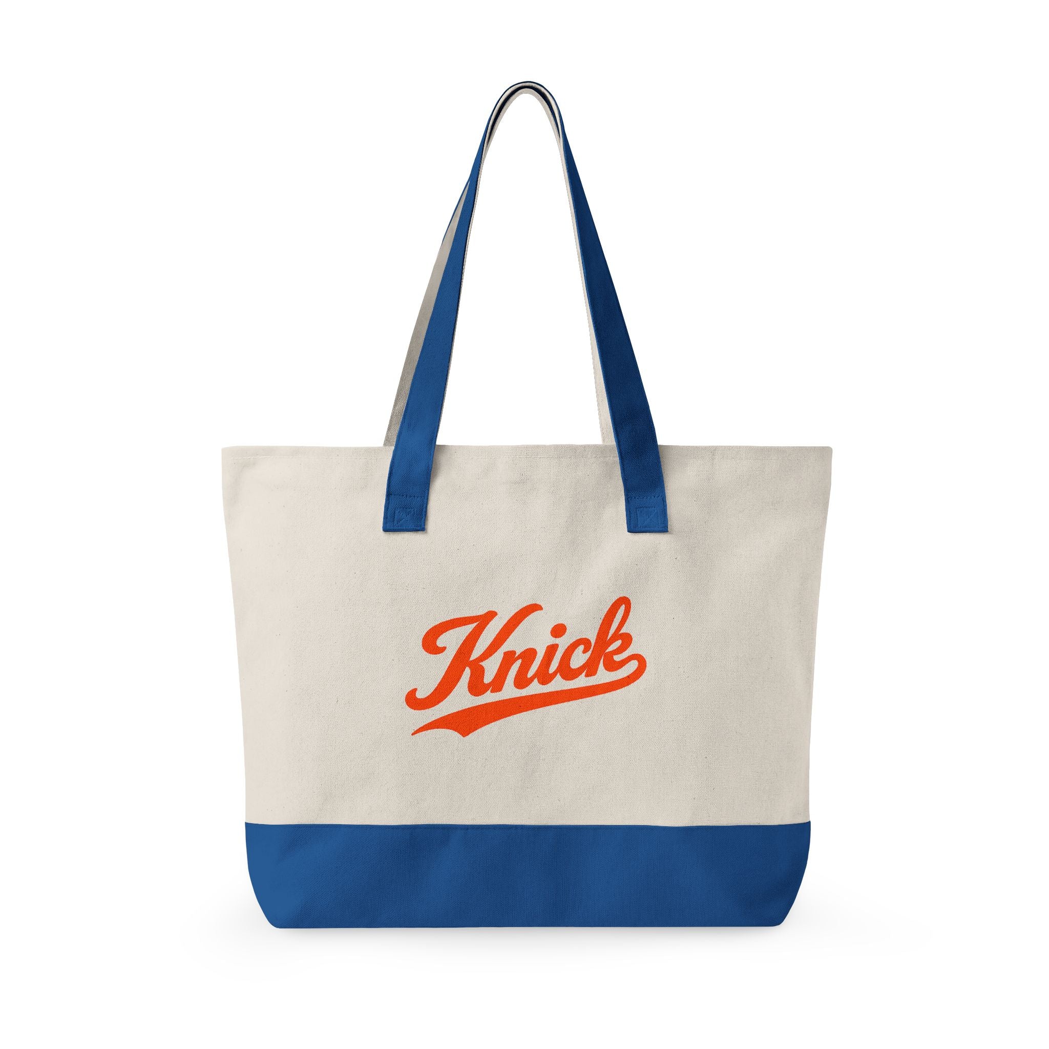 Knick and Knack Canvas Tote — Knickknack Zippered Market Bag