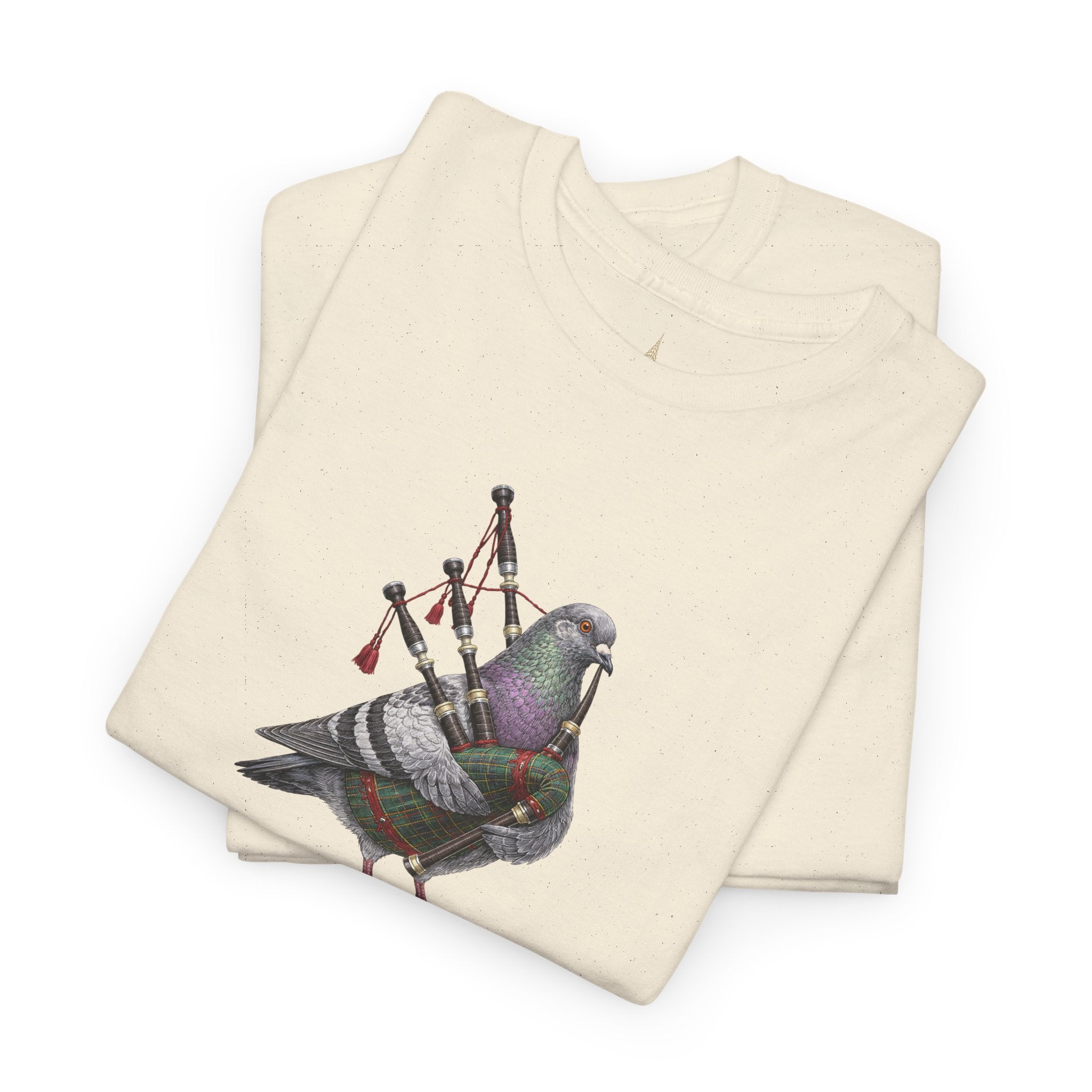 Customizable Woodlawn NYC Pigeon T-Shirt | Bagpiper Tee