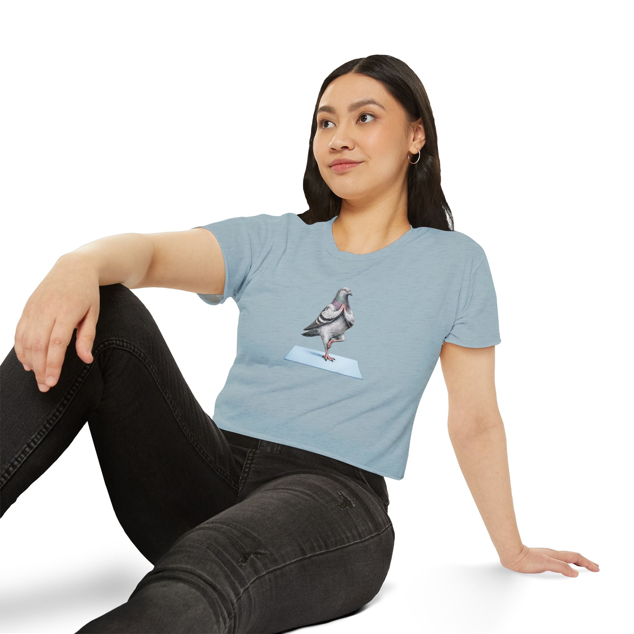 Customizable Central Park NYC Pigeon Crop Top