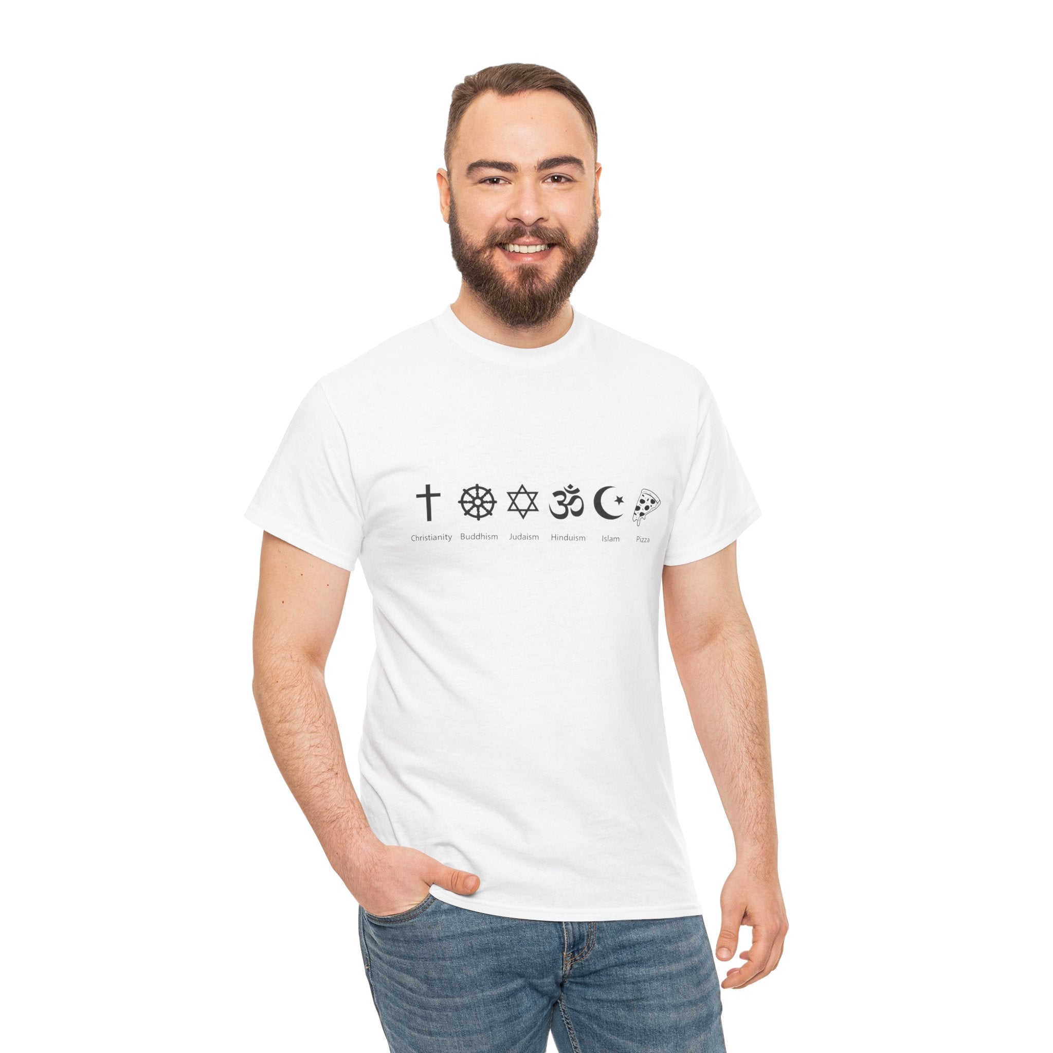 Pizza Is My Religion T-Shirt   I Believe In Pizza Tee