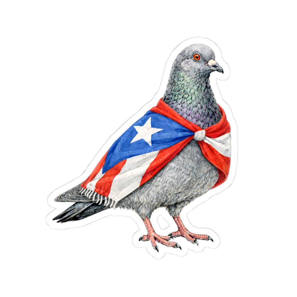 East Harlem NYC Pigeon 3" x 3" Sticker
