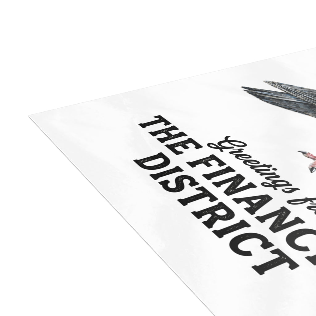 Financial District NYC Pigeon Postcard Bundle (envelopes included)