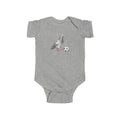 Customizable Corona NYC Pigeon Baby Onesie | New Yorker Reveal Infant Bodysuit