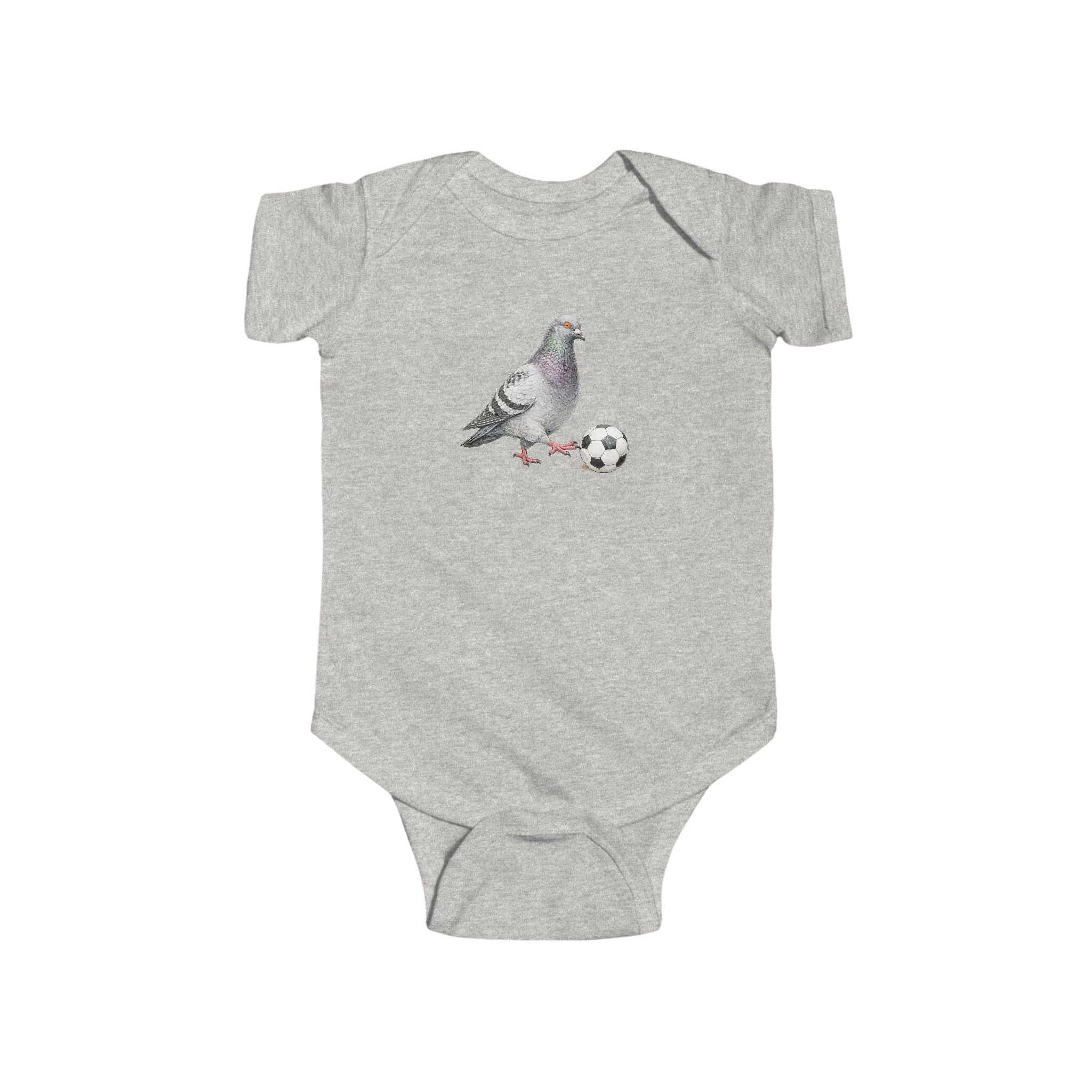 Customizable Corona NYC Pigeon Baby Onesie | New Yorker Reveal Infant Bodysuit