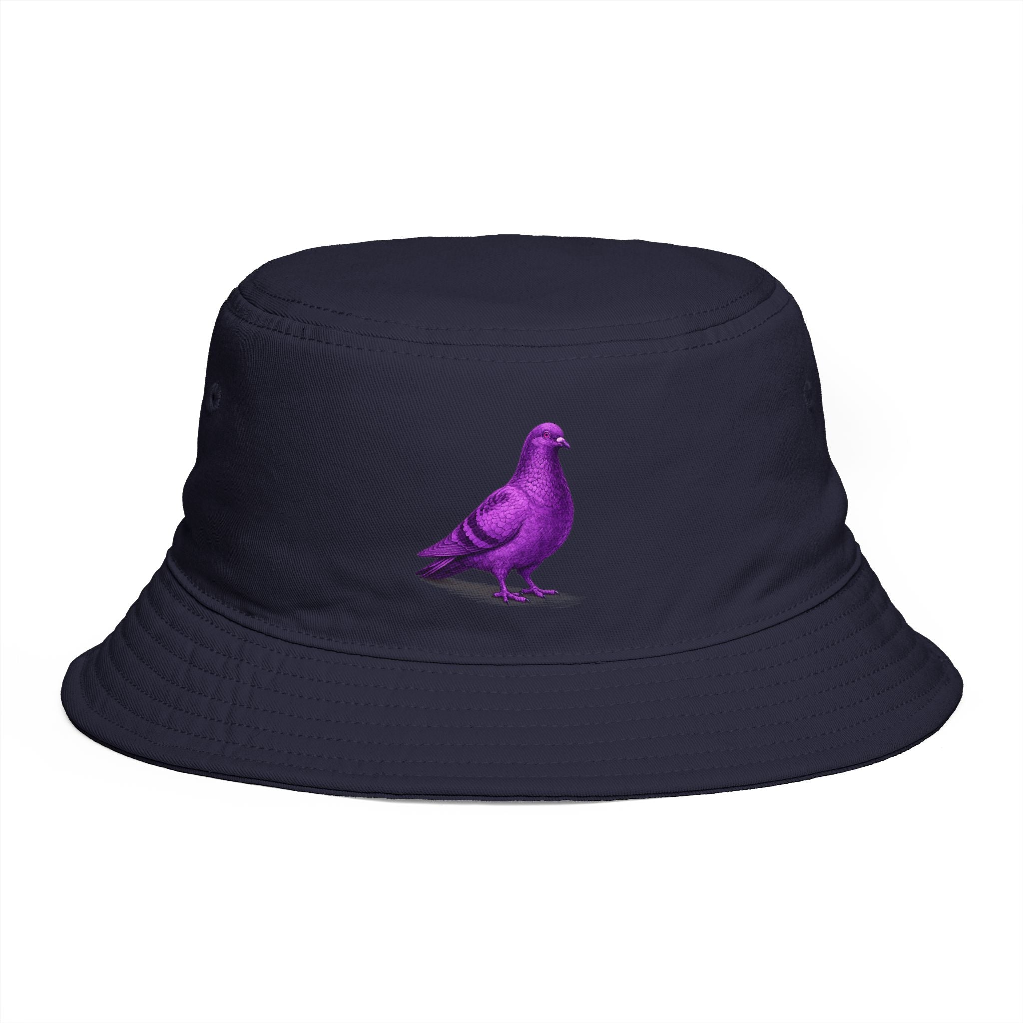 NYC Purple Pigeon Bucket Hat | Bird Lovers