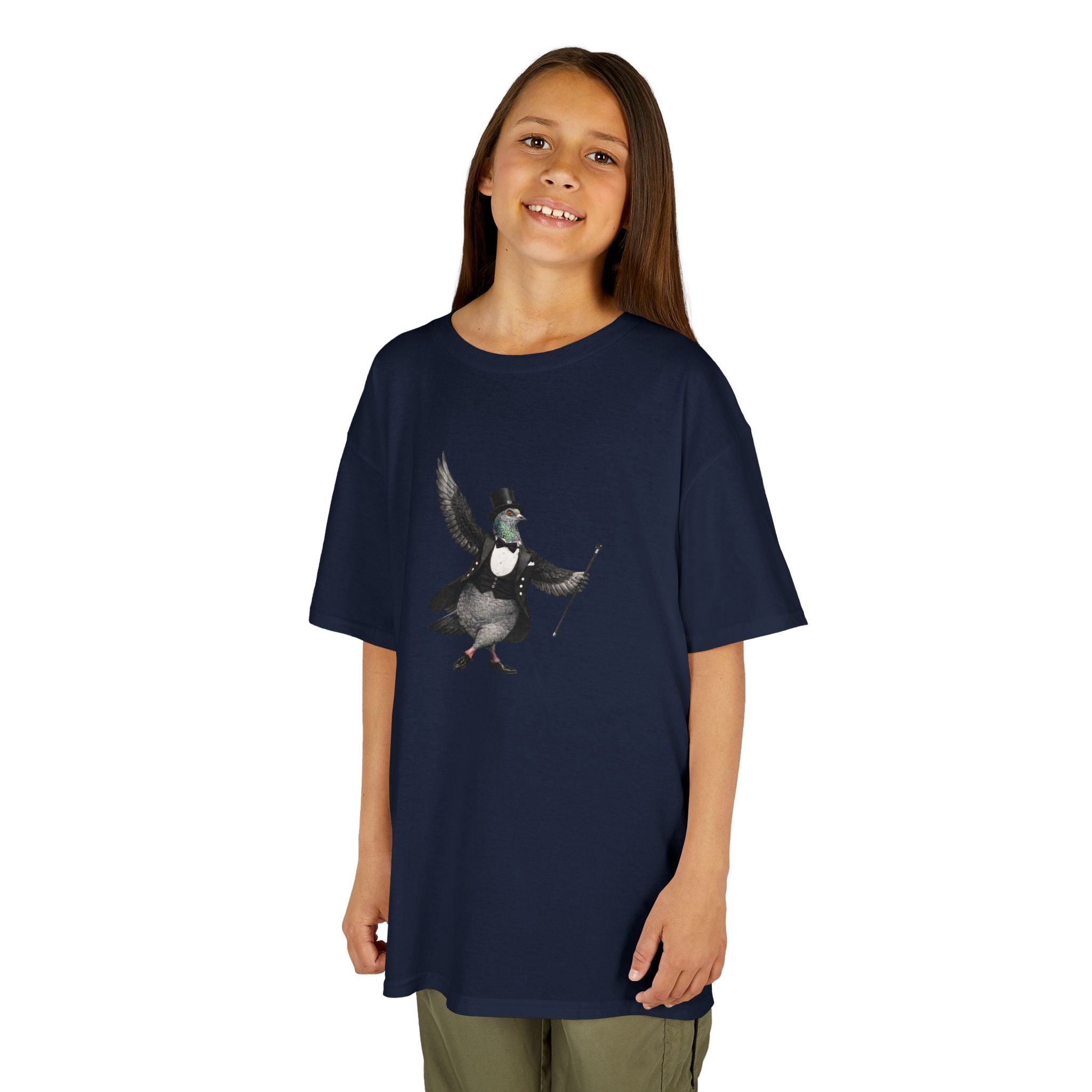 Customizable Broadway NYC Pigeon Theater Kid Tee —  T-Shirt for Children