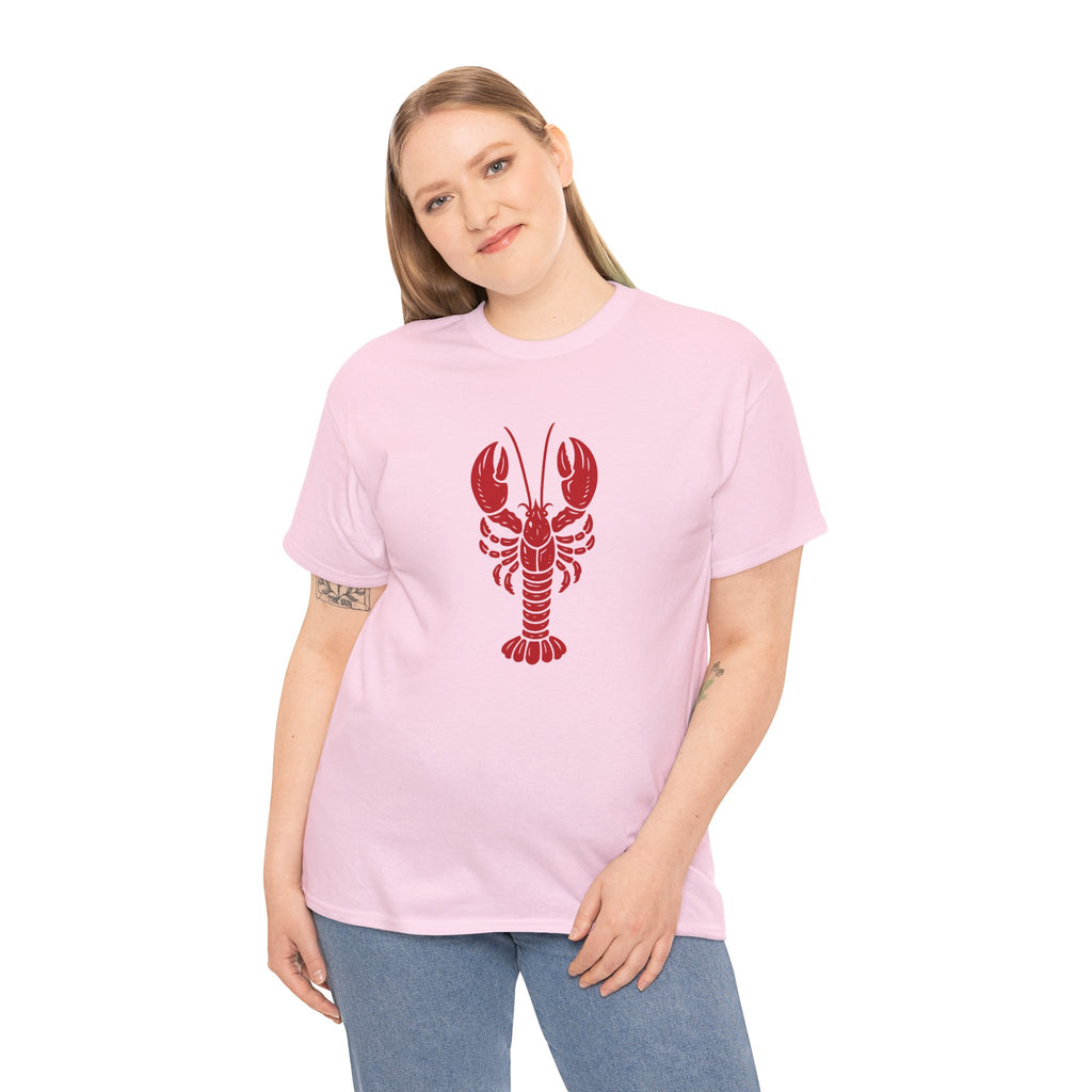 Hamptons Lobster Pink T-Shirt | Long Island Tee