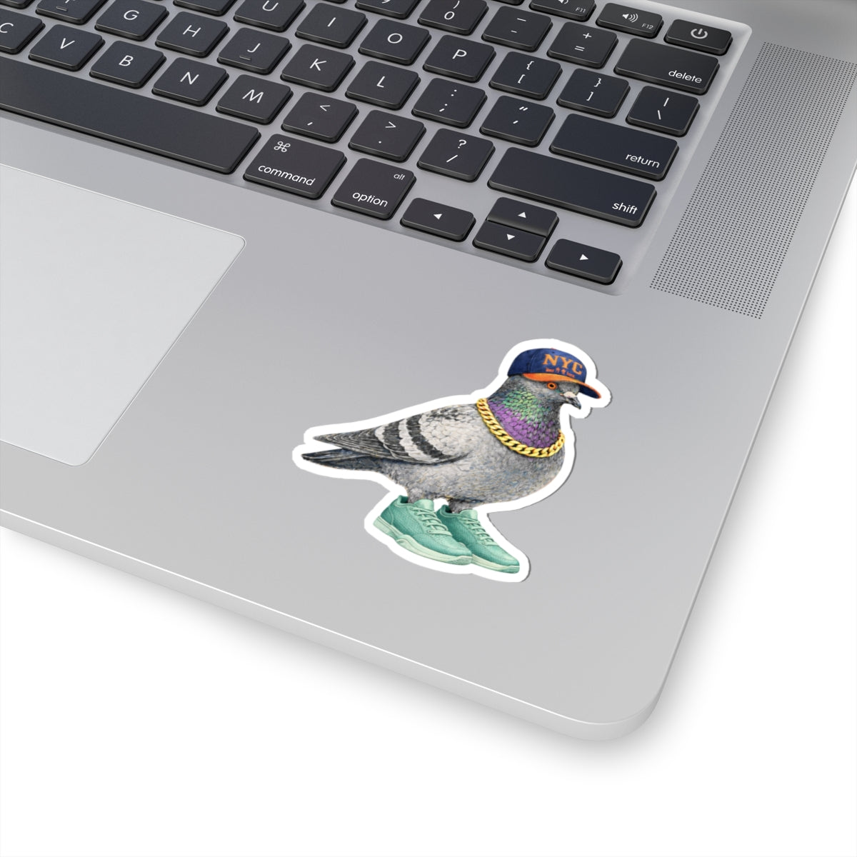 Manhattan NYC Pigeon 3" x 3" Sticker